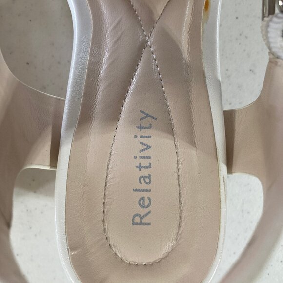 Buckle Sandals w/ Cork Heels - Picture 5 of 6